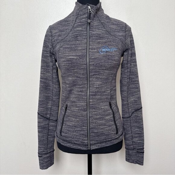 Lululemon Womens 6 Space Dye Active Track Jacket - Picture 1 of 16